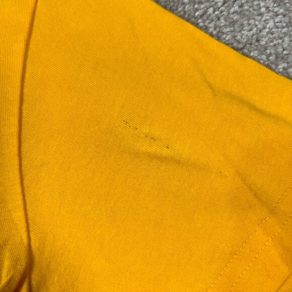 Adidas Womens S Yellow Nashville Predators Smashville NHL Amplifier T-Shirt NWT - Picture 6 of 7